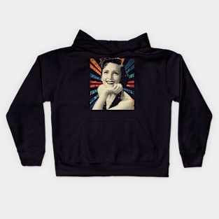 sketc vintage betty white 77 Kids Hoodie